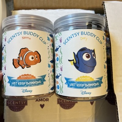 Disney Scentsy Buddy Clip Finding Nemo. Nemo & Dory Bundle. New In Box Retired