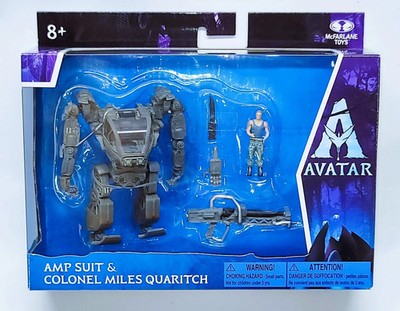 McFarlane Toys - Avatar - Amp Suit & Colonel Miles Quaritch Figures New