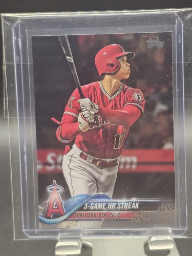 2018 Topps Update Series - Season Highlights Checklist Shohei Ohtani #US189 (RC)