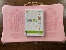 Wii Fit Balance Board with Wii Fit Game  Silicone TESTED  WORKING - See Video