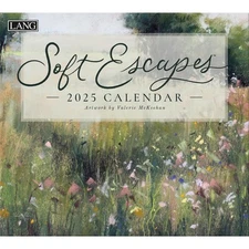 Soft Escapes 2025 Wall Calendar (25991002029)