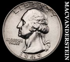 1949 Silver Washington Quarter - Choice Gem Brilliant Unc  Lustrous  #i7627