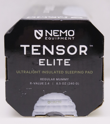 Nemo Tensor ELITE Insulated Ultralight Sleeping Pad Regular Mummy
