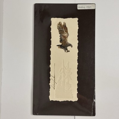 Vtg. King Kuka Lithograph Eagle Art Piece Native American Indigenous Ethnic Folk