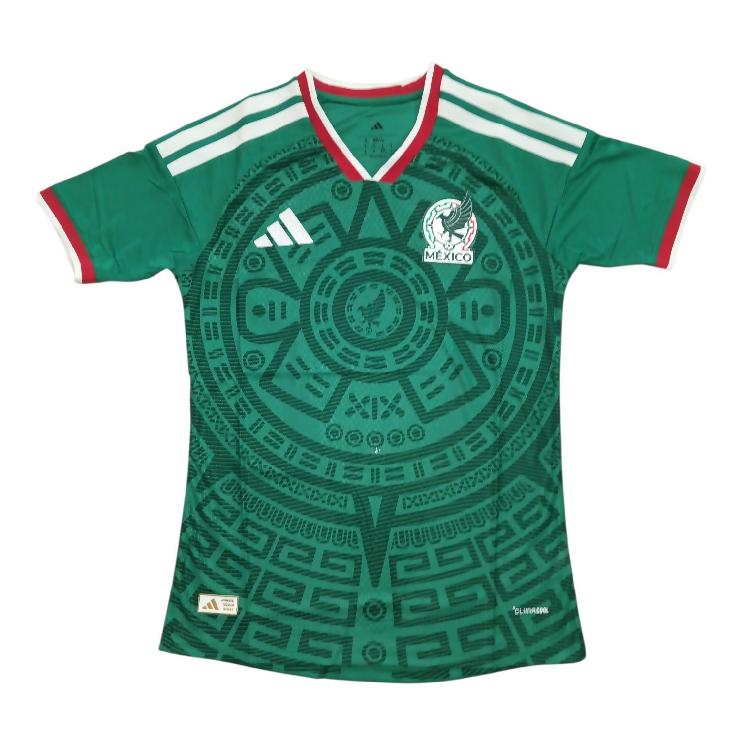 ADIDAS MEXICO JERSEY SOCCER TEAM GREEN SIZE LARGE