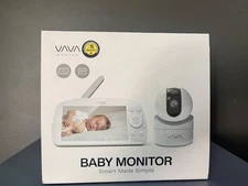 VAVA 5.5’ HD Display With Camera & Audio Baby Monitor New  Va-BBM004 Brand New