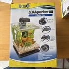 Tetra 1.5 Gallon Cube Aquarium Kit with Filter and LED Light