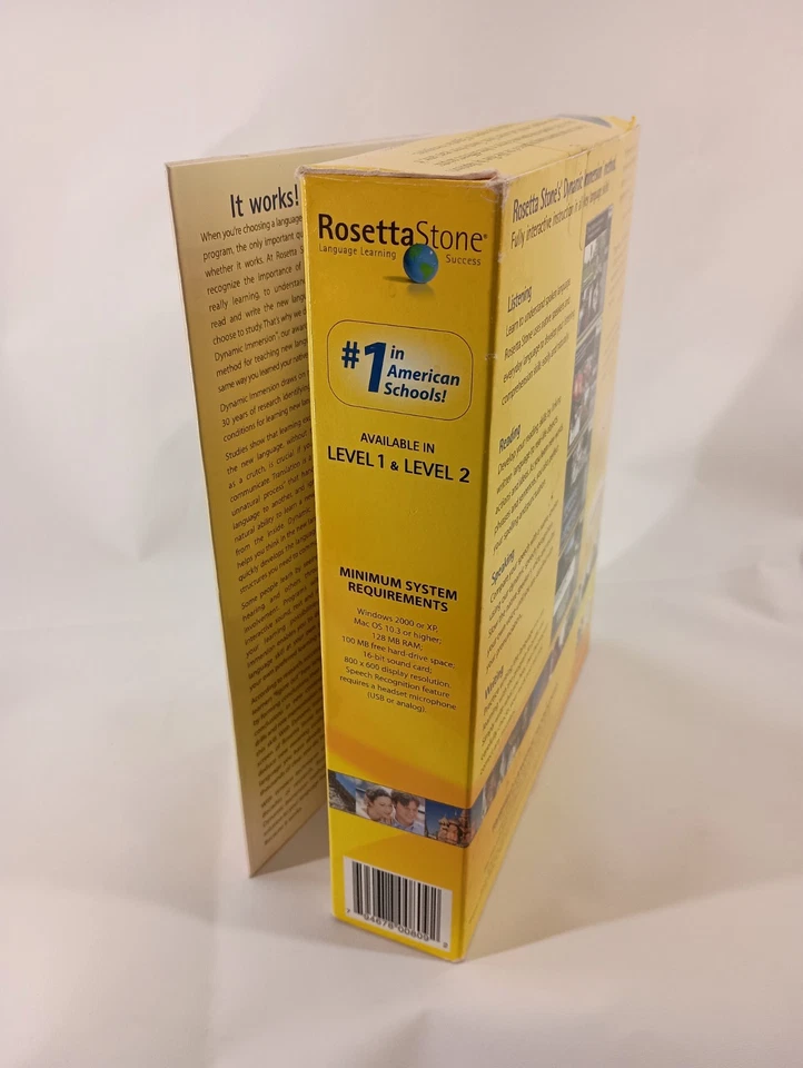 Rosetta Stone Arabic Version ? Level 1 CD Rom for Windows and MAC - Image 4 of 4