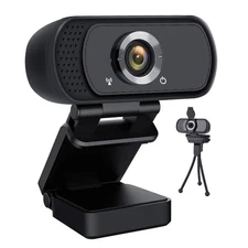 1080P Webcam USB Plug and Play with Microphone,Web Camera for Desktop Compute...
