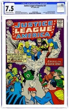Justice League of America #21 CGC 7.5 1963 3929576006 1st SA app. Hourman
