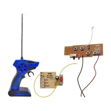 Transmitter and Receiver Board with RC Remote Control for RC Toy Spare Parts