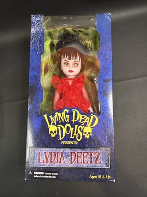 Living Dead Dolls Presents Beetlejuice Lydia Deetz Mezco Toyz Sealed In Box LDD