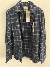 Men Mid-weight Standard Fit Flannel Size Large NWT- Goodfellow Co.