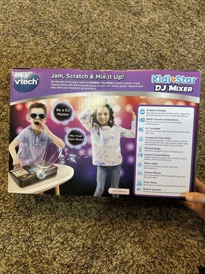 NEW Vtech Kidi Star DJ Mixer Toy Musical Instruments *free