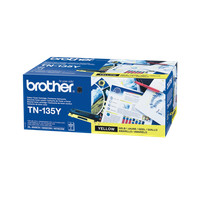 Toner Brother TN-135Y TN135Y Original Neu Gelb 4000 Seiten