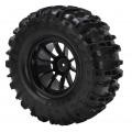 RC Vehicle Räder Und Reifen Set Schwarz Mit Kunststoff-Hub Für Monster Truck GOD - Bild 9 von 14
