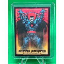 2024 Skybox Marvel Masterpieces 92 Platinum #58 Mister Sinister Lenticular