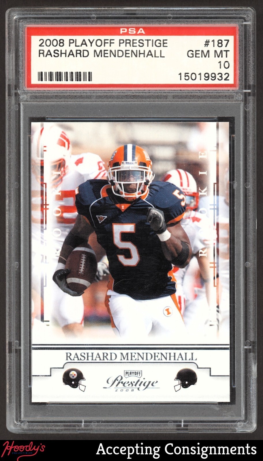 Rashard Mendenhall Playoff Prestige #187 Base