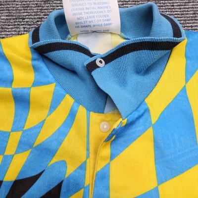 Maillot Umbro Vintage 90s – Floqué #3 – Jaune Et Bleu – Taille L – Occasion