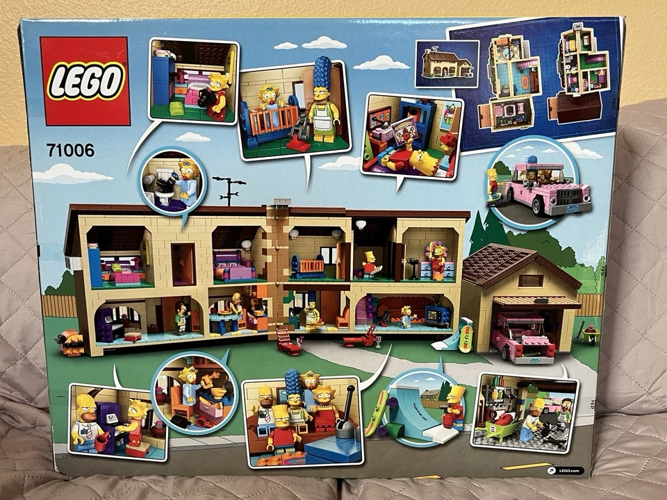 LEGO La Casa de Los Simpson (71006) - Nuevo en Caja Sellada Retirado Auténtico Foto 2 de 4