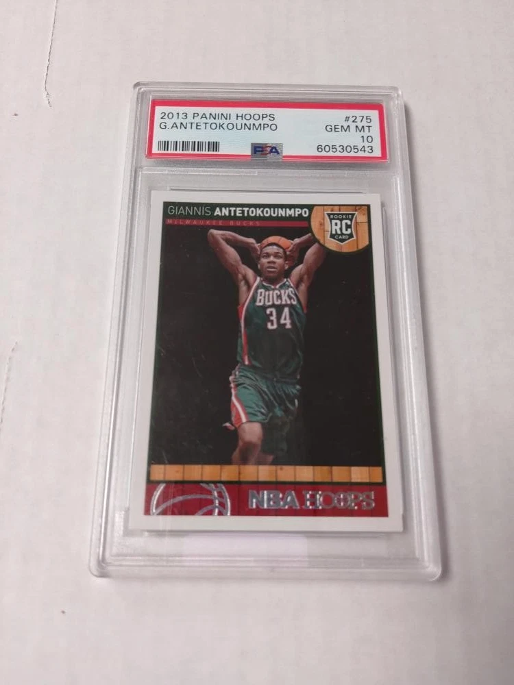 Giannis Antetokounmpo 10 Graded Basketball Rookie Sports Trading