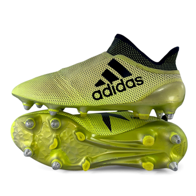【専用】38-KT SOTE ver. YELLOW GREEN Adidas X 17+ Purespeed SG S82454 Elite US9.5 UK9 Yellow Men's