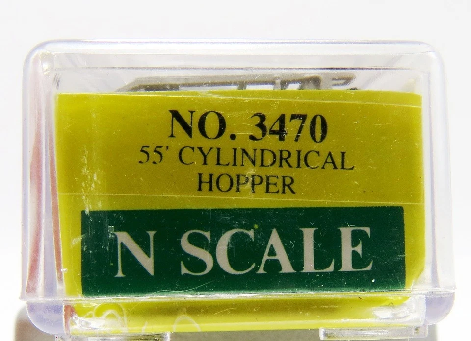 NIB - MODEL POWER N SCALE PROCOR RESINS GCX COVERED HOPPER CAR w/STEEL WHEELS - Image 2 of 2