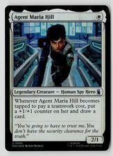 Agent Maria Hill 2 U Foil MTG MSH NM