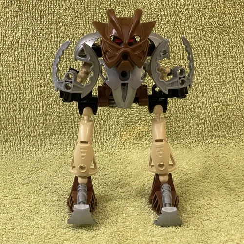 LEGO Bionicle Toa Nuva - “ POHATU NUVA ” ( Set # 8568 ) Complete Build