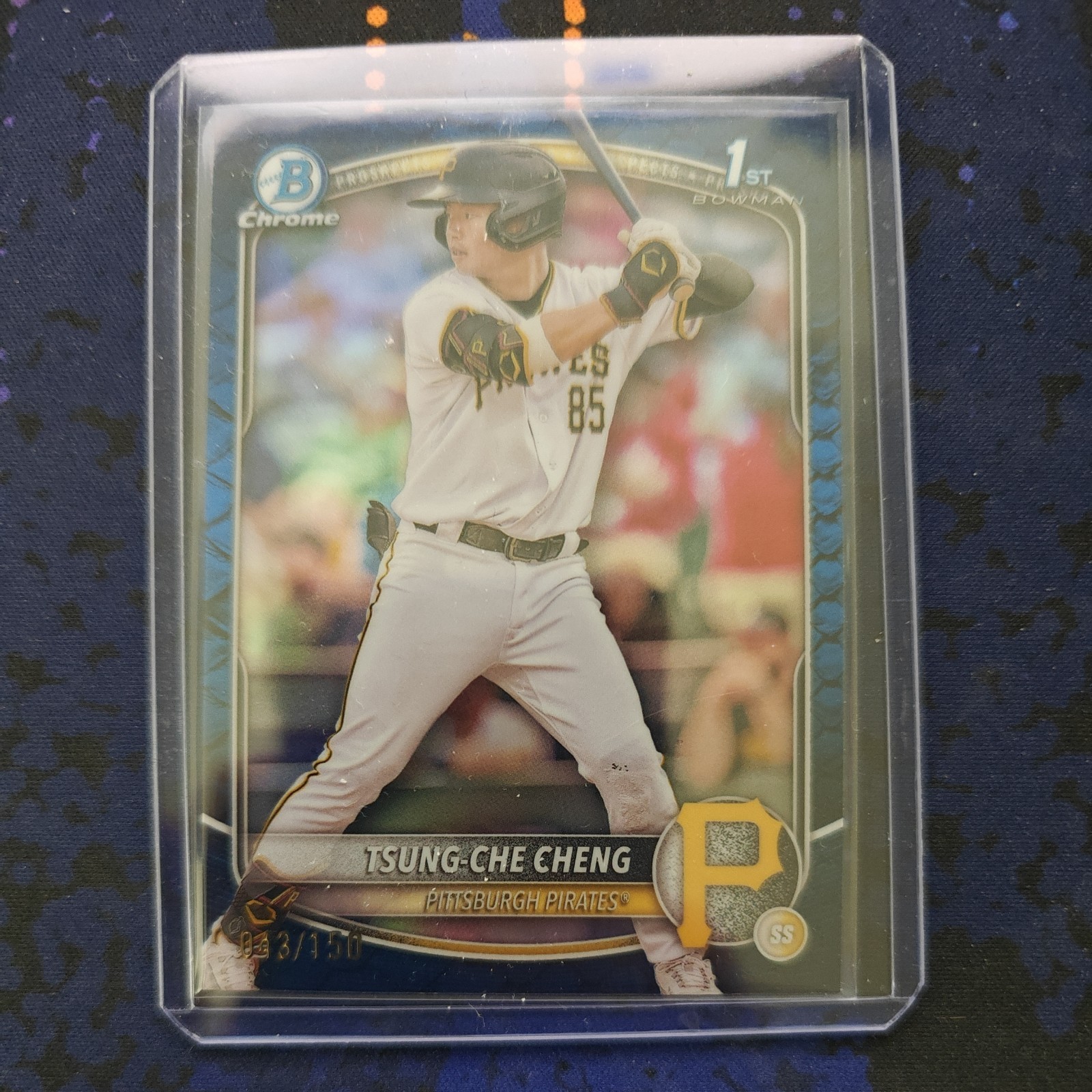 Tsung-Che Cheng 2025 Bowman Chrome #BCP-95 Reptilian Blue /150