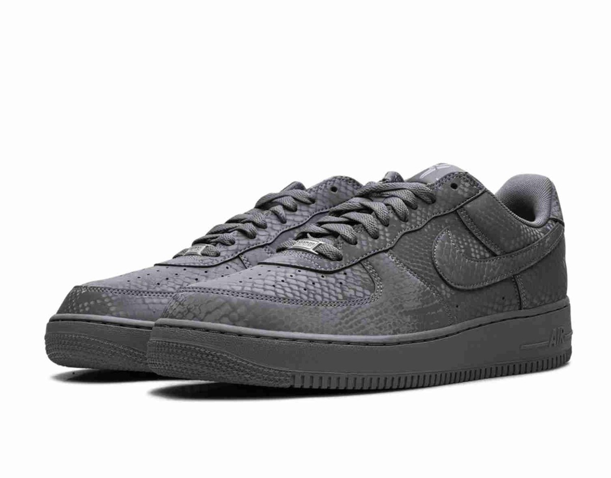 Kobe Bryant × Nike Air Force 1 Nike Kobe Bryant x Nike Air Force 1 Low Cool Grey IB0018-004 Men