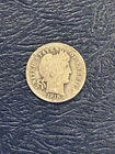 1915 - P Barber Dime - 90% Silver - Circulated