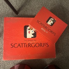 The Game of SCATTERGORIES - Milton Bradley comes with box of refill packs