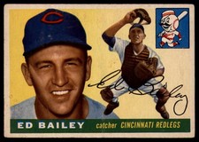1955 Topps #69 Ed Bailey VG Very Good Reds            ID:115251