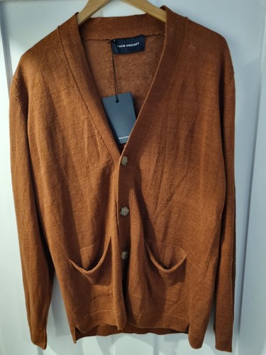 Thom Sweeney Linen Cardigan Size 50, New With Tags - Picture 10 of 12