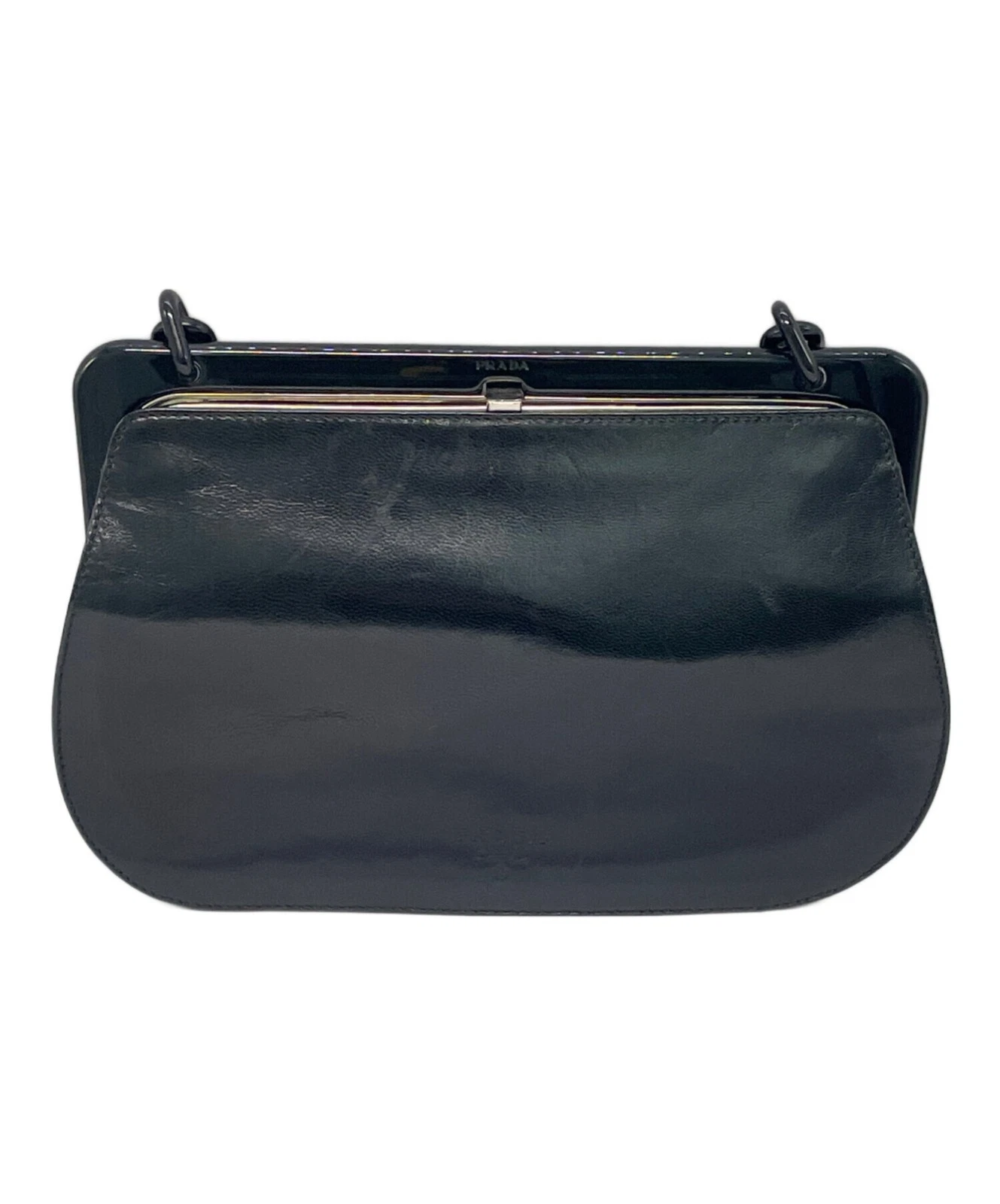 Prada — Prada Chain Shoulder Black Shoulder Bag #TFB5435