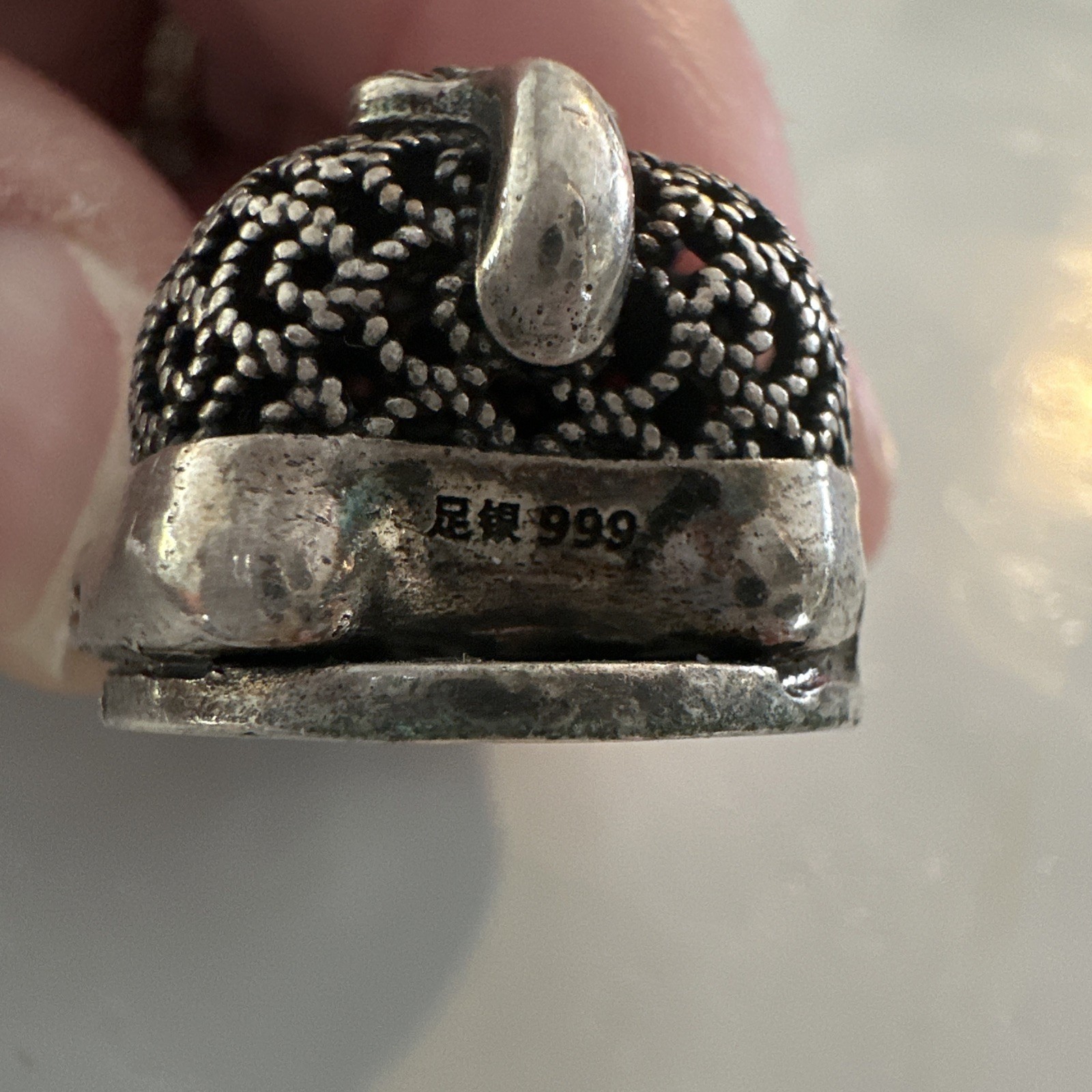 Solid 999 Fine Silver Coin-Pattern Rich Dragon-So… - image 3