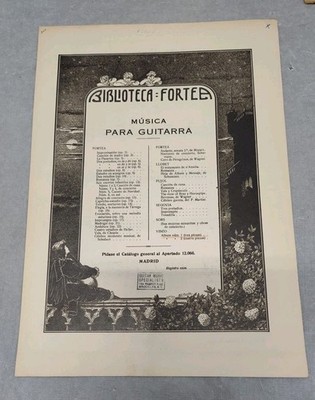 Robert De Visee Viseo 3 Pieces Fortea Sheet Music Spanish Classical Guitar