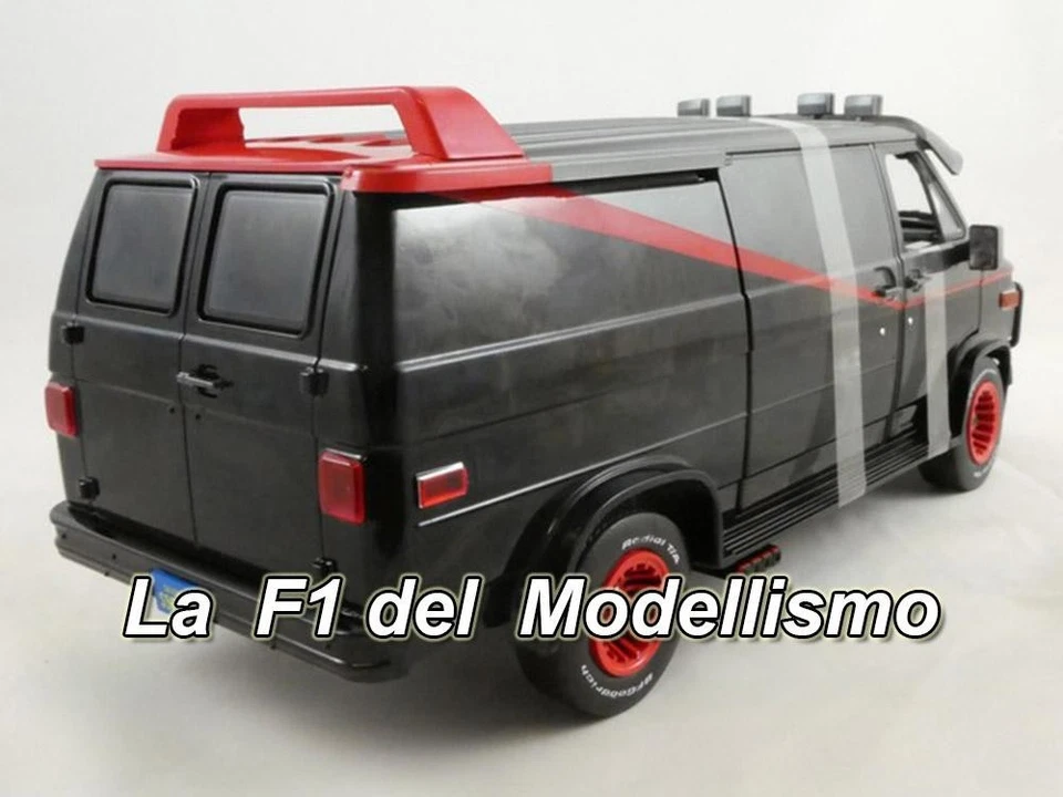Greenlight GMC Vandura Van A-Team A TEAM 1983 1/18 10954 - Immagine 3 di 4