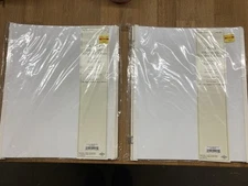 2 Packs of The Paper Studio 8.5x11 Strap Hinged Refill Pages New 10 Pages Each