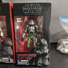 Star Wars Black Series 6  CLONE COMMANDER GREE EXCLUSIVE MISB The Clone Wars