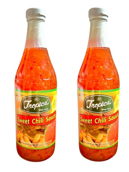 Tropics Salsa de Chile Dulce Salsa Asiática con Chile Rojo Ajo Olla Caliente (2)