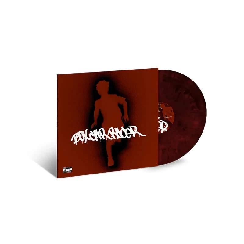 Box Car Racer Self Titled Maroon Black Swirl Vinyl LP Blink-182 Limited Edition - Image 2 of 4