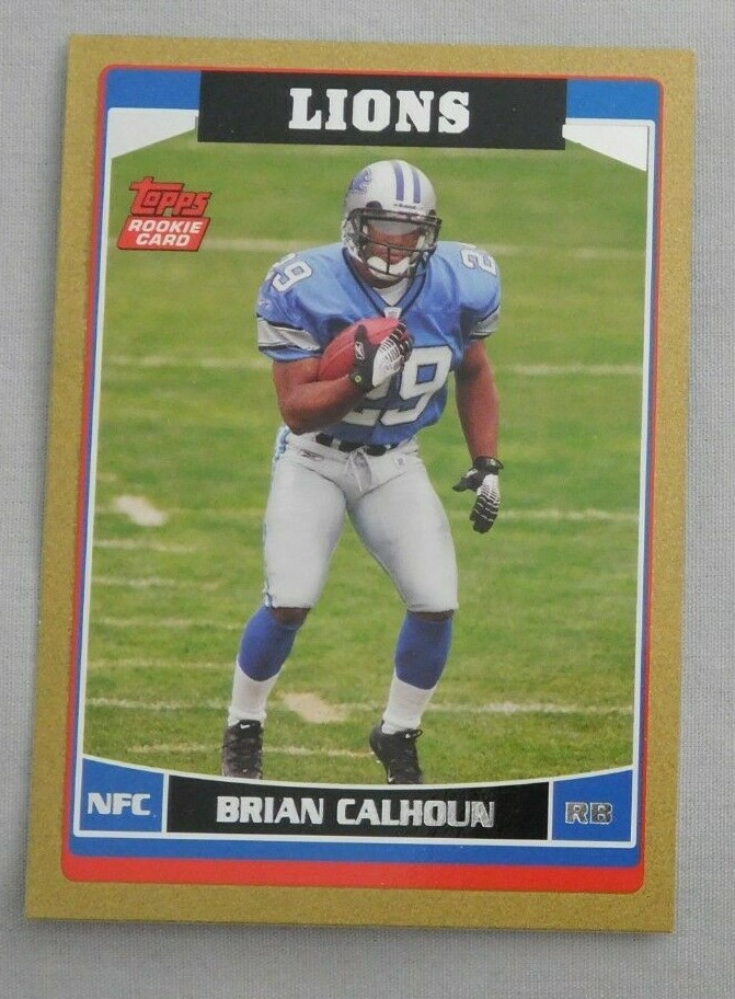 Brian Calhoun Topps #367 Gold