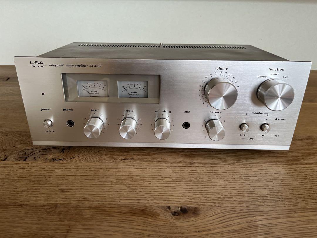 COLUMBIA LSA プリメインアンプ SA-3350 DENON 動作品 COLUMBIA LSA プリメインアンプ SA-3350 DENON 動作品 - メルカリ