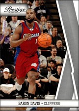 2010 Panini Prestige #45 Baron Davis    Los Angeles Clippers