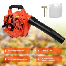 26cc Garden Yard Handheld Petrol Leaf Blower Powerful 2-Stroke Air Cooled Engine