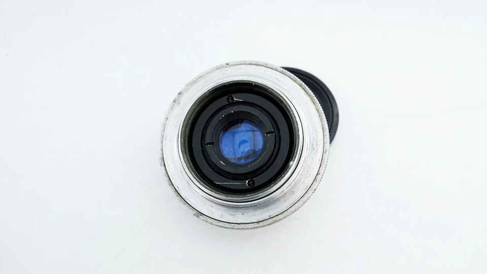 Vintage SLR Silver KMZ Industar 50 3,5 50mm Zenit lens M39 portrait L39 - Image 4 of 4