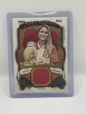 2024 Topps Allen & Ginter - #AGR-MSU Miki Sudo Hot Dog Eating Champion Patch