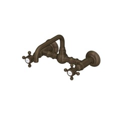 Rohl A1423XMTCB-2 Acqui Wall Mount Bridge Bathroom Faucet TUSCAN BRASS New 